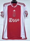 Ajax Home  Soccer Jersey Men's 2023/24