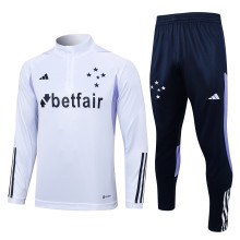 Men'S New Cruzeiro White Suit 2023/24