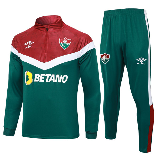 Men'S New Fluminense Green Suit 2023/24