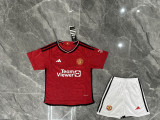 Kids  Manchester United home jersey 2023/24
