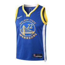 Mens WIGGINS #22 Golden State Warriors blue NBA jersey