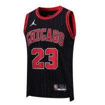 Mens Jordan #23 Chicago Bulls black NBA jersey