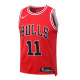 Mens DeROZAN#11 Chicago Bulls Red NBA jersey