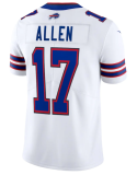 Men’s NFL Buffalo Bills Josh Allen Nike White Vapor Limited
