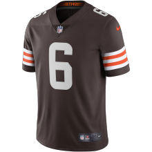 Men’s NFL Cleveland Browns Baker Mayfield Nike Brown Vapor Limited