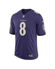 Men’s NFL Baltimore Ravens Lamar Jackson Nike Purple Vapor Limited Player Jersey