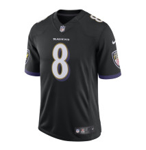 Men’s NFL Baltimore Ravens Lamar Jackson Nike Black Vapor Limited Player Jersey