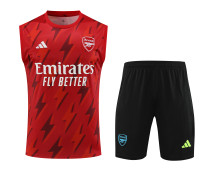 Mens Arsenal red Vest short training 2023/24