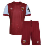 Kids  West Ham United home jersey 2023/24