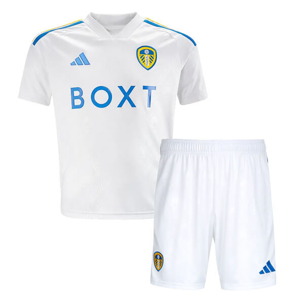 Kids  Leeds United home  jersey 2023/24