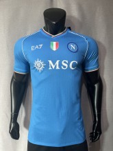 Mens Napoli home  Jersey Player version 2023/24