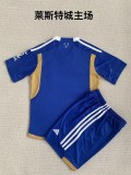 Kids Leicester City home jersey 2023/24