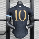 Mens Argentina Special Edition Black Jersey Player version 2023/24