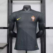 Mens Portugal special edition black Jersey Player version-2 2023/24