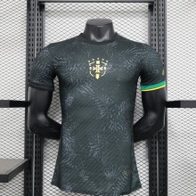 Mens Brazil black Jersey Player version 2023/24