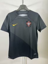 Mens Portugal  black Soccer Jersey-1  2023/24