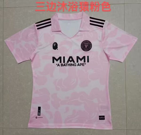 Mens Miami pink Soccer Jersey  2023/24