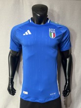 Mens Italy Home Soccer Jersey Player Version-1 2023/24