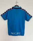 Retro  Manchester City Home Jersey Mens 1997/98