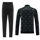 Mens  Ajax Black Training suit -1 2023/24