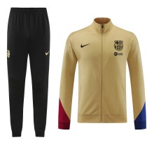 Mens Barcelona Earthy yellow Training Suit  2022/23