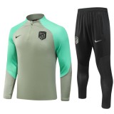 Mens  Atletico Madrid Green Training suit  2023/24
