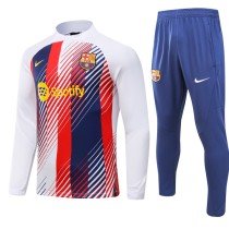 Mens Barcelona white Training Suit  2023/24