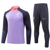 Mens Liverpool Purple Training suit 2023/24