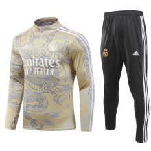 Mens Real Madrid  Yellow Special Edition Training suit 2023/24