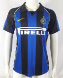 Retro Men‘s Inter Milan home Jersey 2001/02