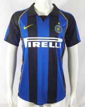 Retro Men‘s Inter Milan home Jersey 2001/02