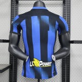 Mens Inter Milan home Jersey Player version-1 2023/24