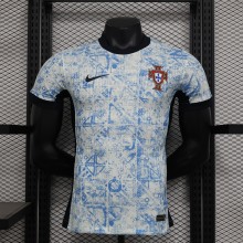 Mens Portugal away Jersey Player version 2024/25