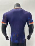 cheap soccer jersey Mens Netherlands away Jersey Player Version  2024/25