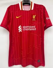 soccer jerseys for men Liverpool home  2024/25