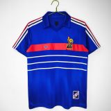 Retro  France Home Jersey Mens 1984