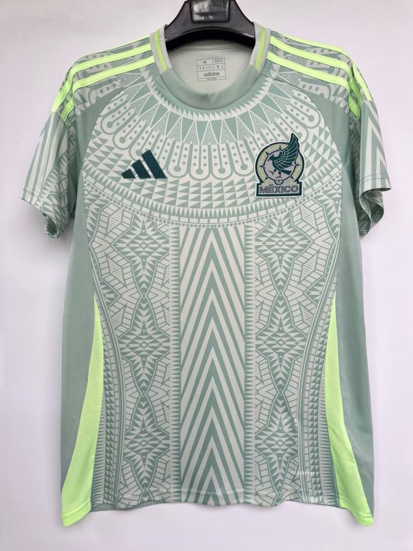 Mens Mexico away  soccer jersey custom   2425