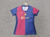 Womens Barcelona home soccer wear jersey 2425