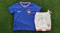 Kids France  home  soccer jerseys  2425