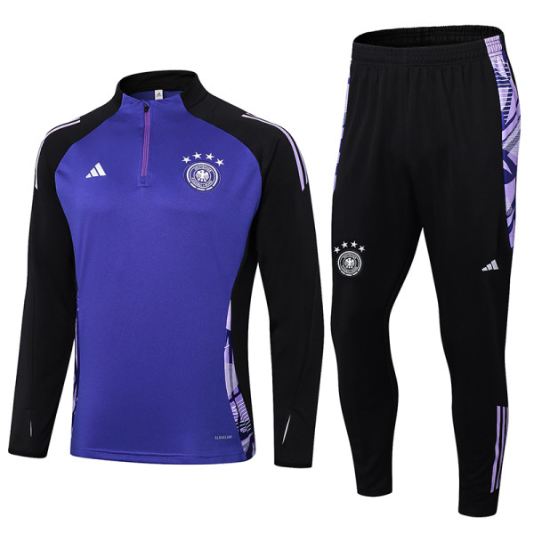 Mens Germany soccer training Suit jersey Purple 2425