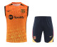 Mens Barcelona  Vest short training yellow 2425