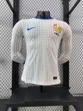 Player version Mens France  away Jersey Long sleeve  2425