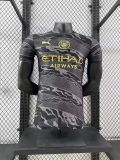 Player version  Mens Manchester City Dragon Dark Version soccer jersey 2024/25