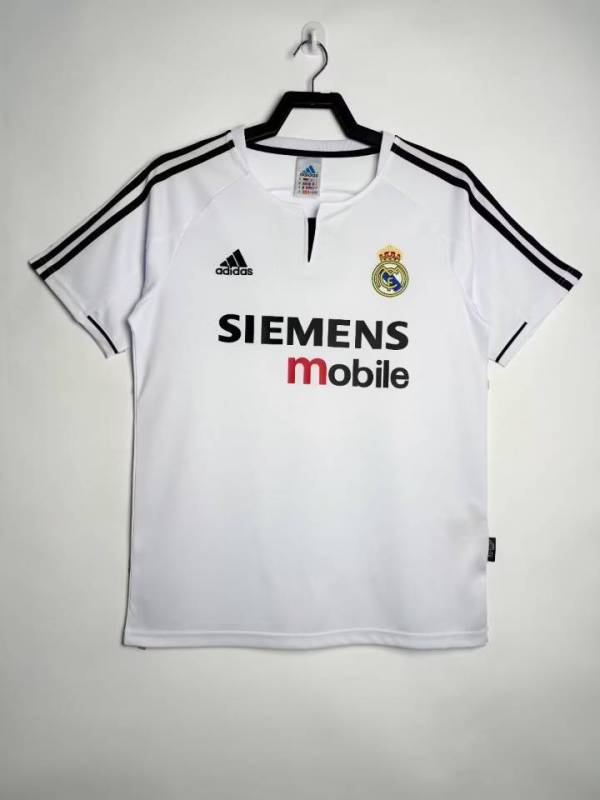 Retro Real Madrid  home Jersey Mens 0304