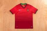 Retro Mens Portugal  home Soccer Jersey 2014