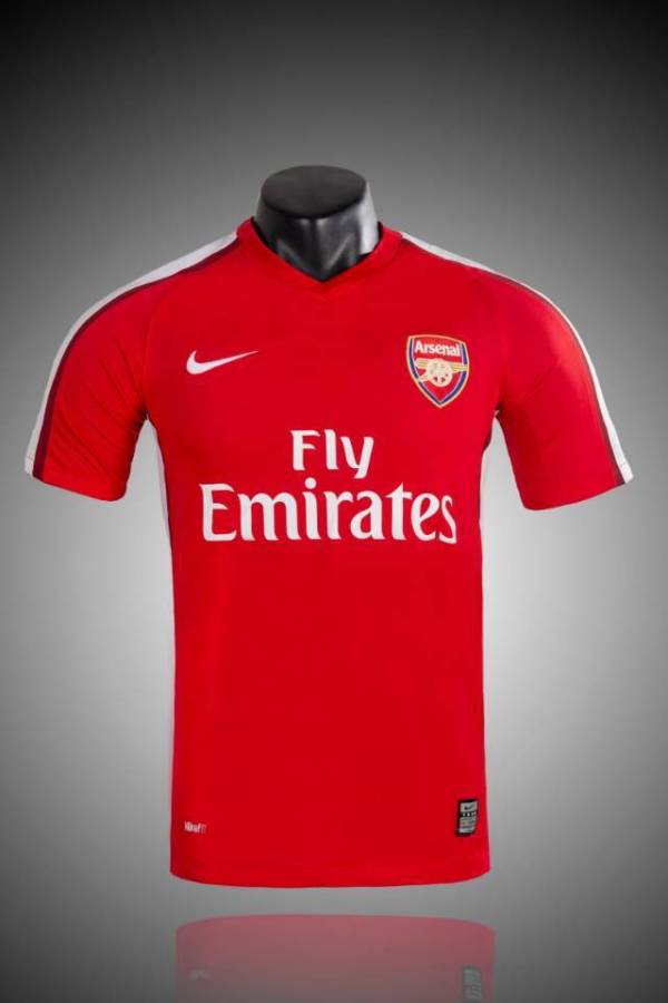 Retro Arsenal home Jersey Mens red 08/10