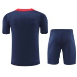 Mens Atletico Madrid  short training soccer jerseys blue 2425