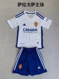 soccer jersey kids Zaragoza home Football Kit 2324