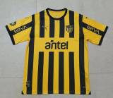 Mens Atletico Penarol  home  soccer jersey 2425