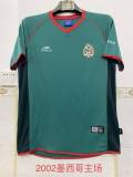 Retro  Mexico  home Jersey Mens 2002